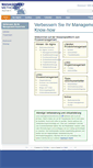 Mobile Screenshot of managementmethoden.info